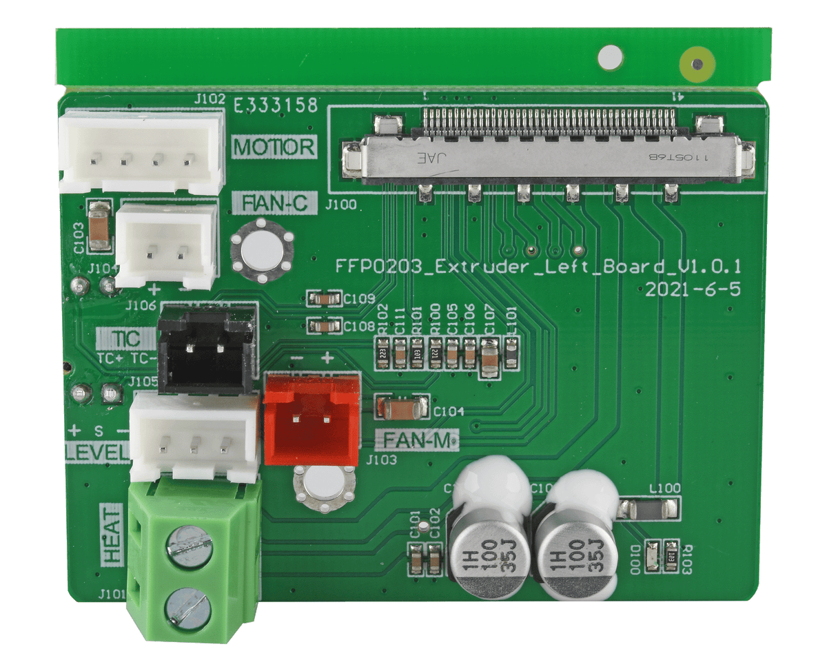Flashforge Creator 3 Pro Left Extruder Board