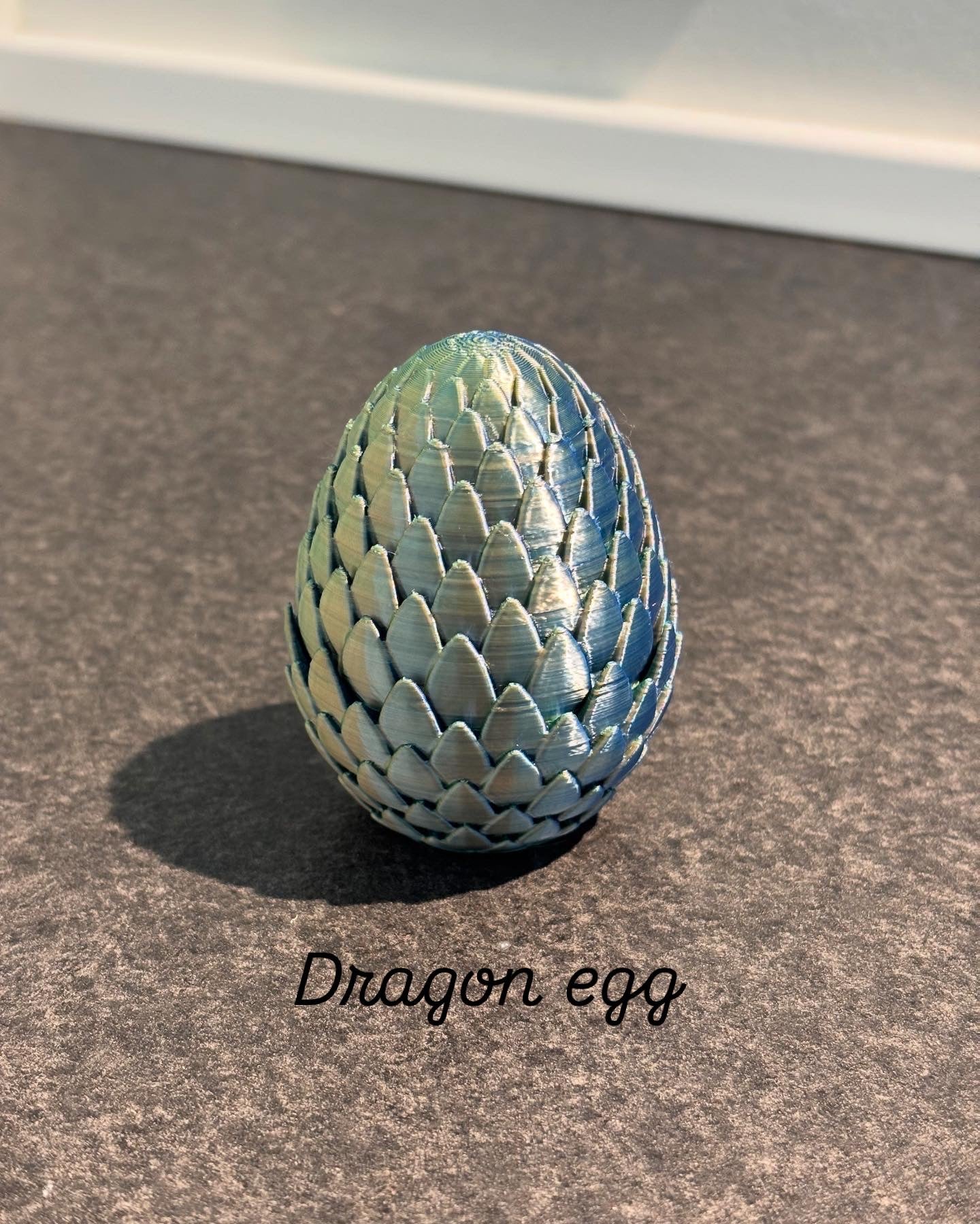 3D print drage æg i PLA filament — dansk produktion