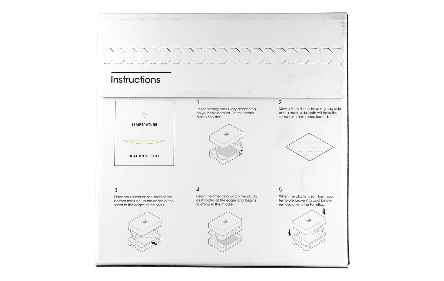 Mayku FormBox Form Sheets (30 Pack)