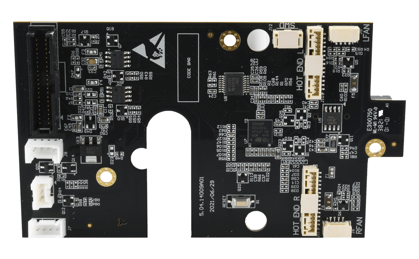 Raise3D Pro3 Extruder Controller Board