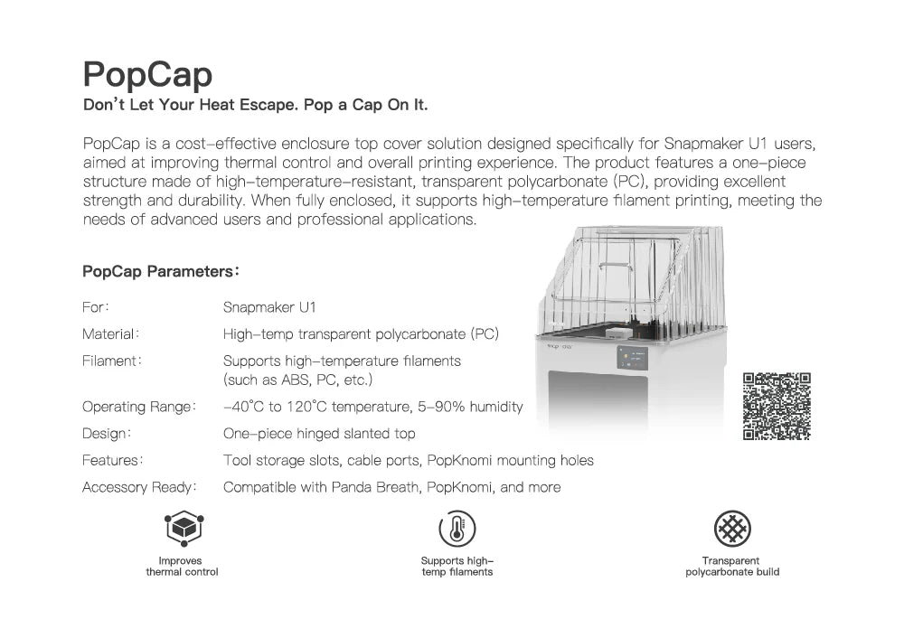 BIQU - PopCap with 4 filaments