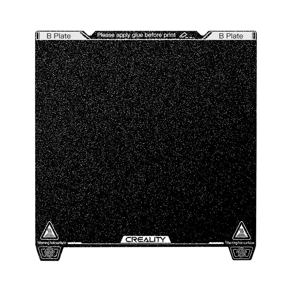 Creality 3D K1 PEI Build Plate Kit Without Soft Magnetic 235 x 235mm
