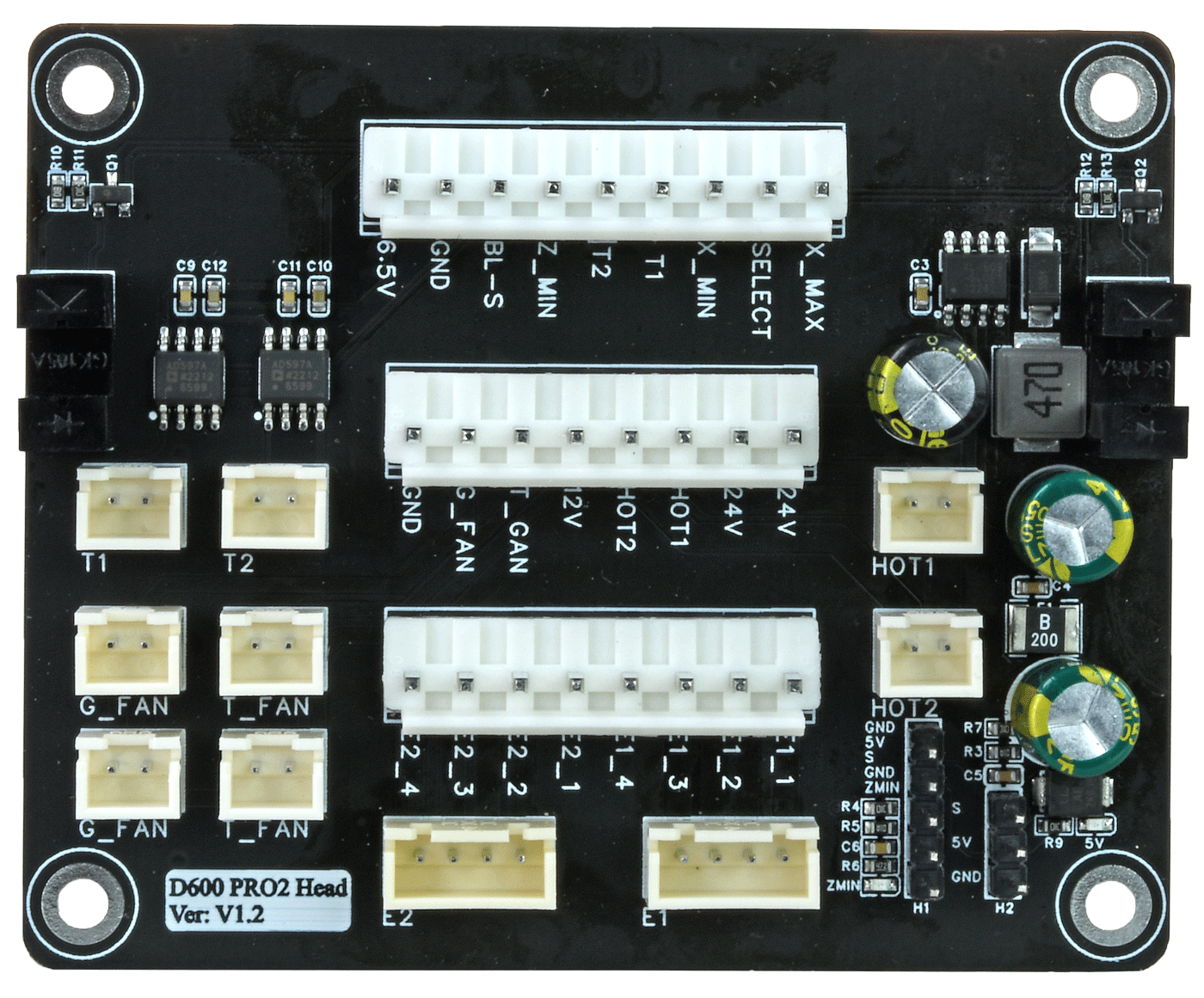 CreatBot Extruder PCB - D600 pro 2 & D1000