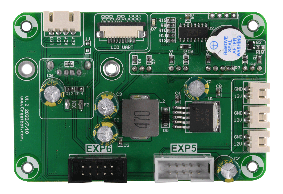 CreatBot F1000 / D600 U disk reader PCB