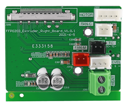 Flashforge Creator 3 Pro Right Extruder Board