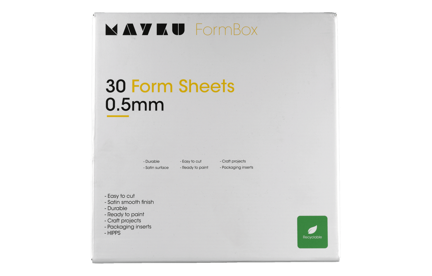 Mayku FormBox Form Sheets (30 Pack)