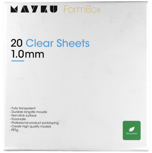 Mayku FormBox Clear Sheets  1.0mm (20 Pack)