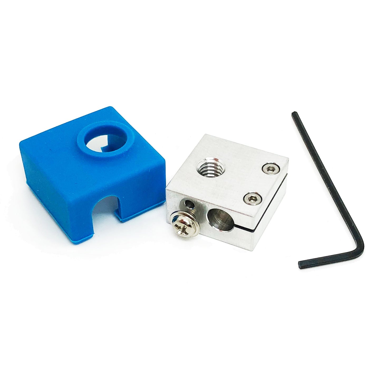 Micro Swiss Heater Block Upgrade with Silicone Sock