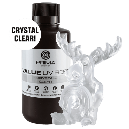 PrimaCreator Value Crystal UV Resin - 500 g - Clear