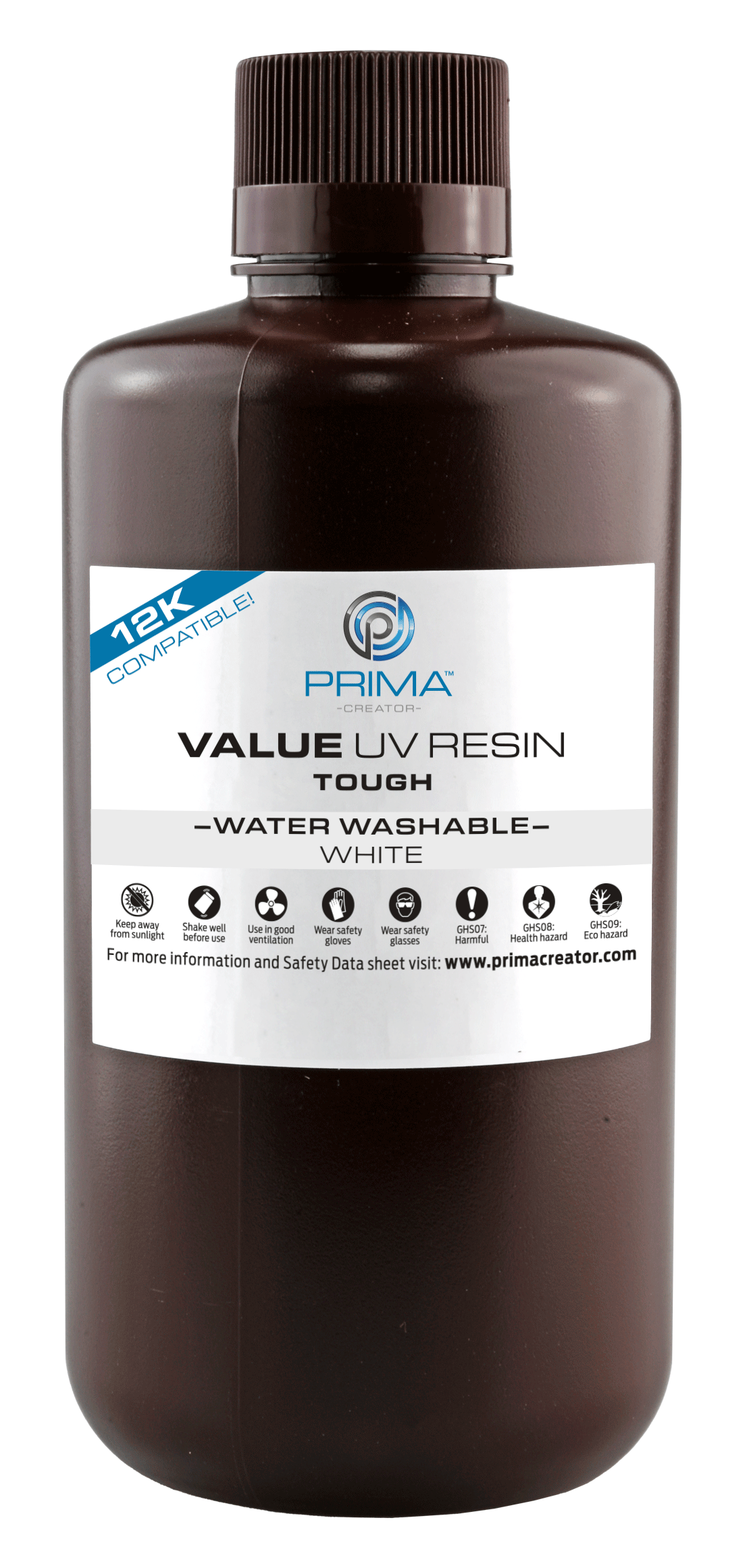 PrimaCreator Value Tough Water Washable UV Resin - 1kg
