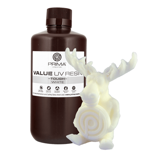 PrimaCreator Value Tough UV Resin (ABS Like) - 1 kg - White