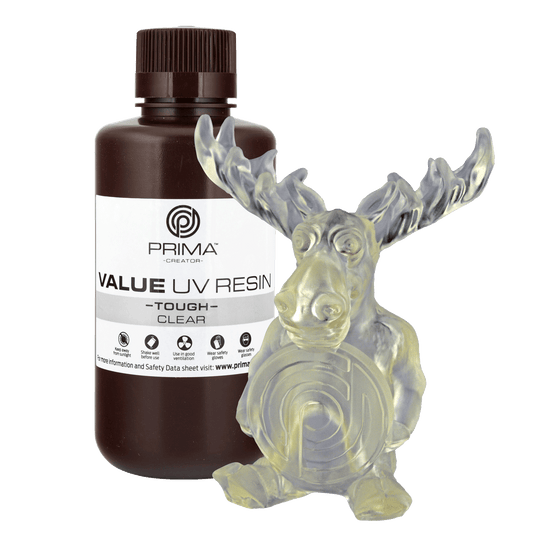PrimaCreator Value Tough UV Resin (ABS Like) - 500 g - Clear