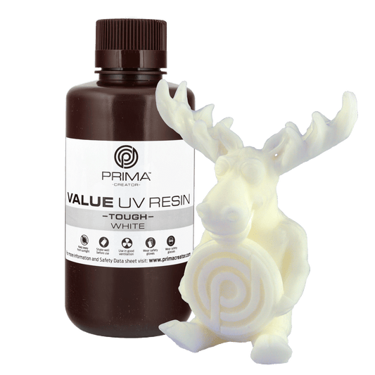 PrimaCreator Value Tough UV Resin (ABS Like) - 500 g - White