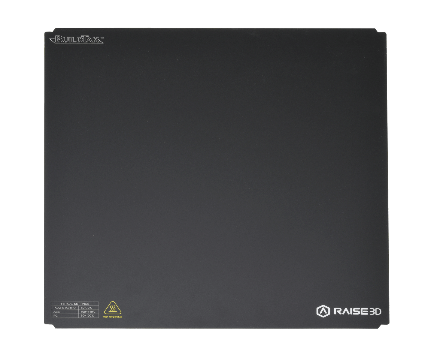 Raise3D Pro3 Buildtak Printing Surface