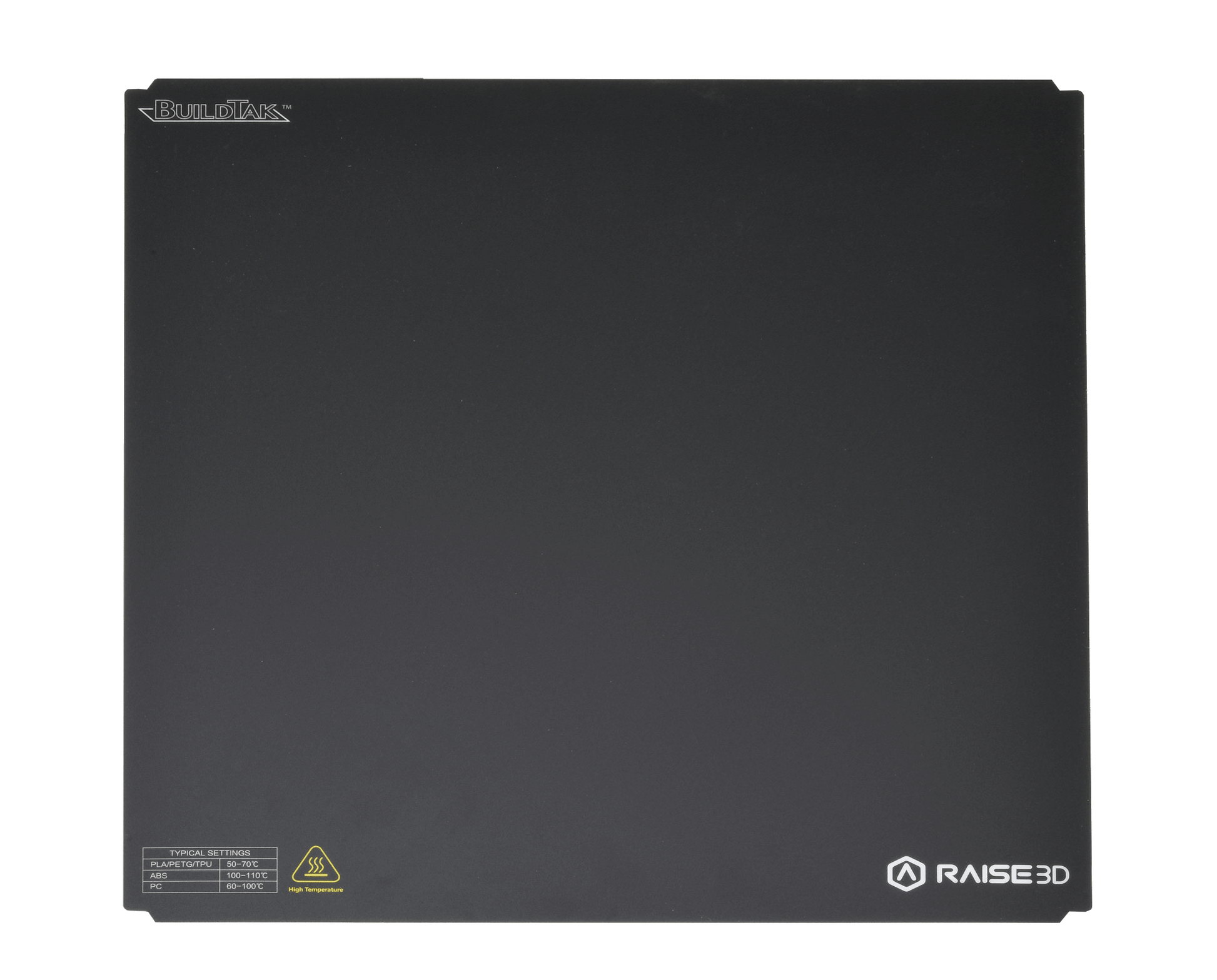 Raise3D Pro3 Buildtak Printing Surface
