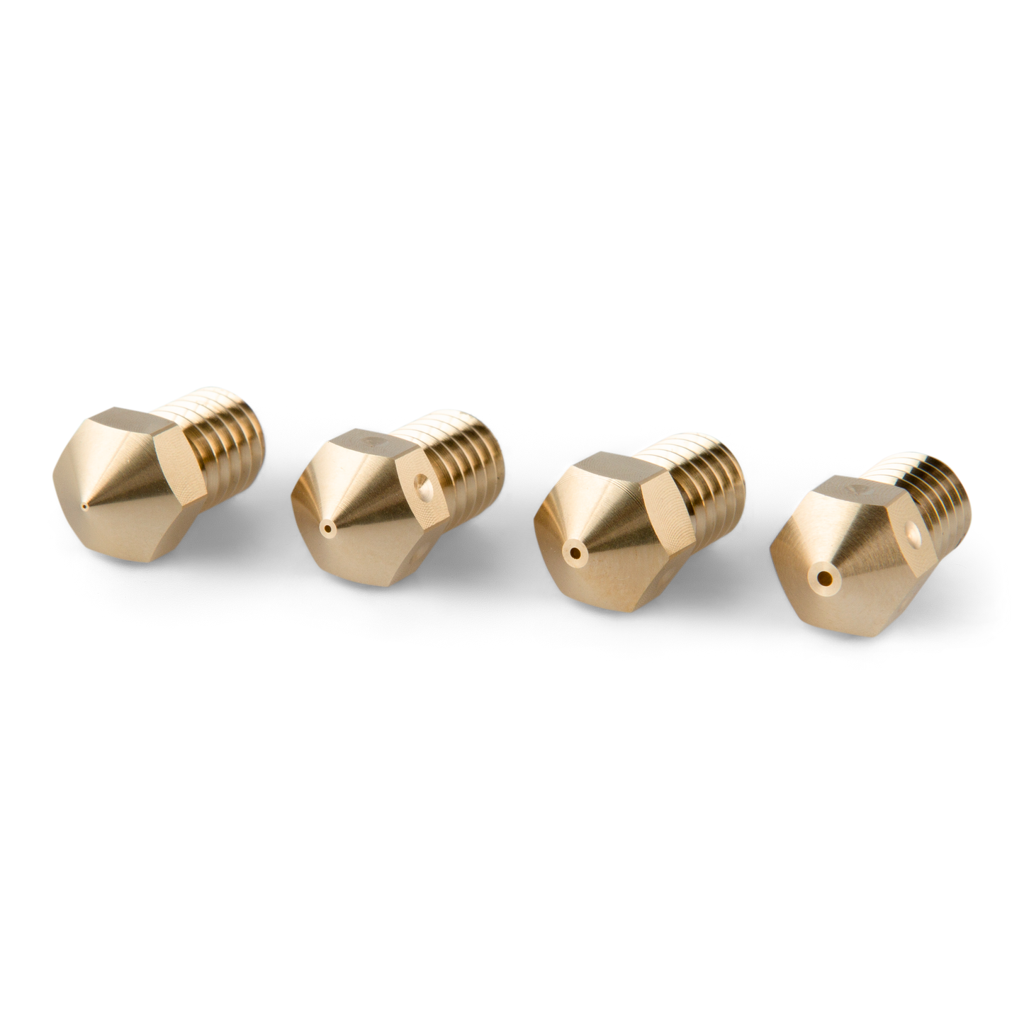 RepRap M6 Brass Nozzle 3mm -  0,4 mm - 4 pcs
