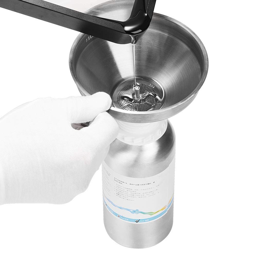 Stainless Steel Resin Funnel with Filter