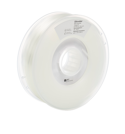 Ultimaker Nylon - 2.85 mm - 750 g - Transparent